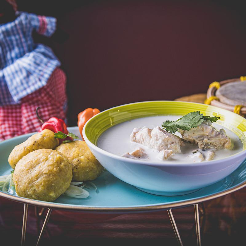 Hudut with King Fish photo