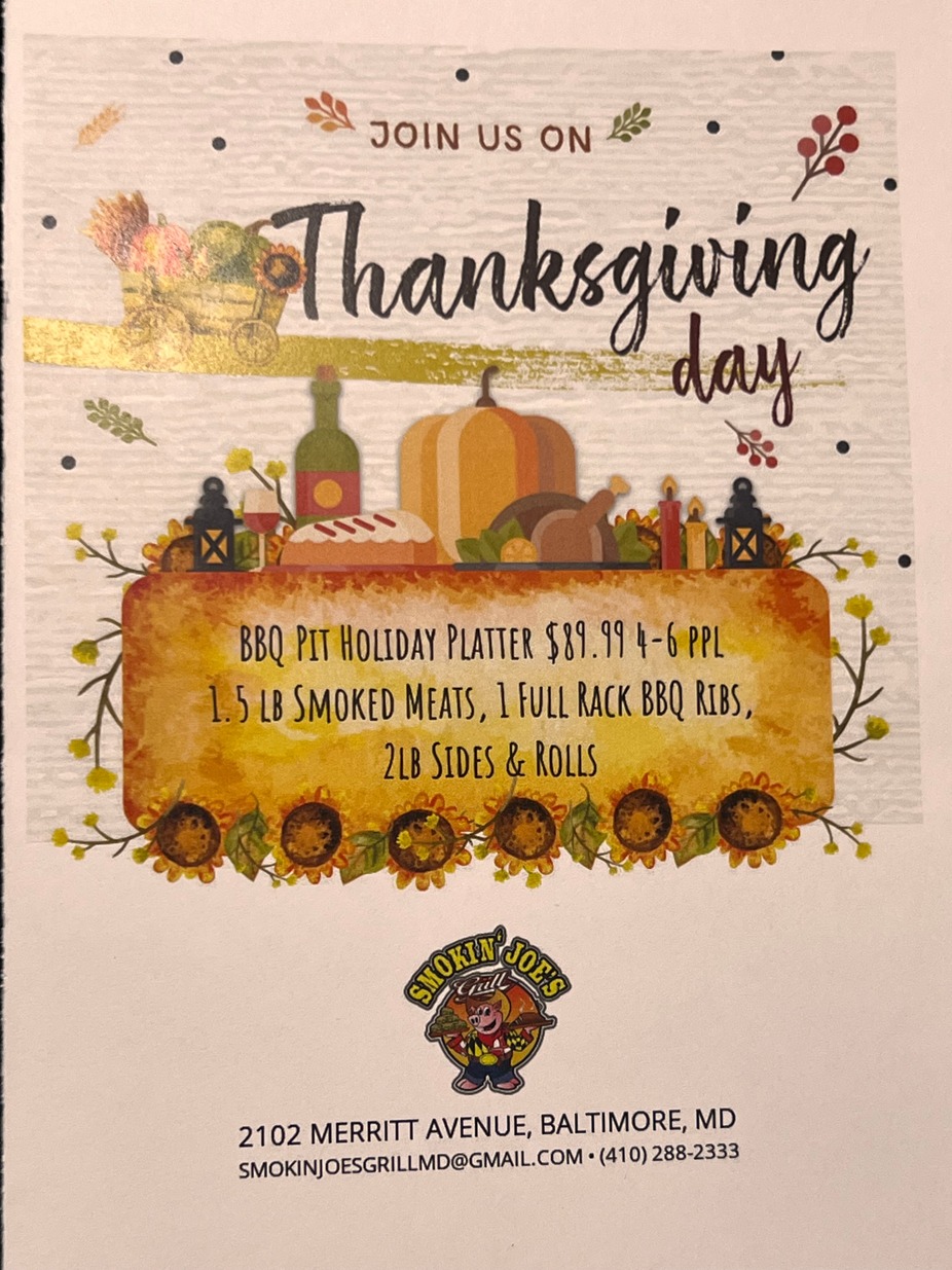 Thanksgiving event photo