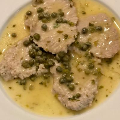 Scaloppini Di Vitello Alla Piccata.