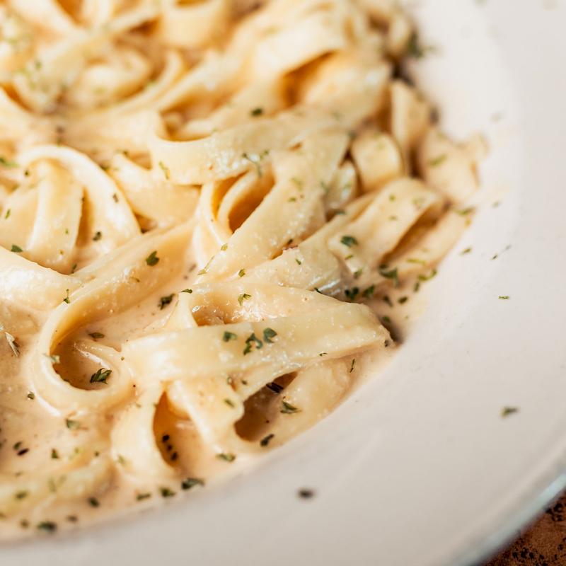 Fettuccine with House Made Alfredo Sauce photo