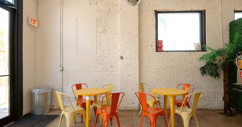 Interior, seating area