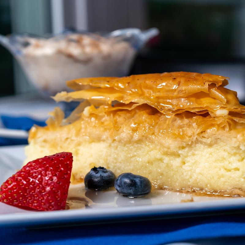 menu item 19 of 22, Galaktoboureko