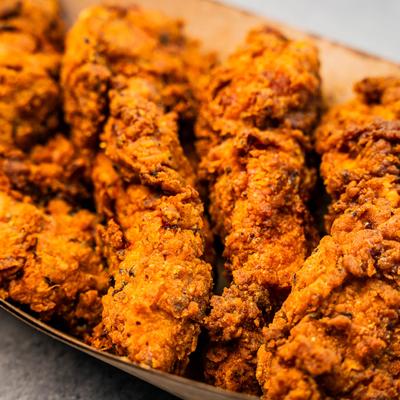 Chicken Tenders made from scratch.