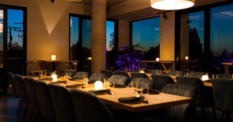 Interior seating area