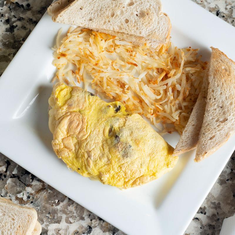 Mushroom and Swiss photo