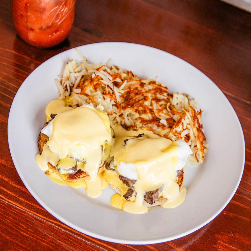Steak Benedict photo