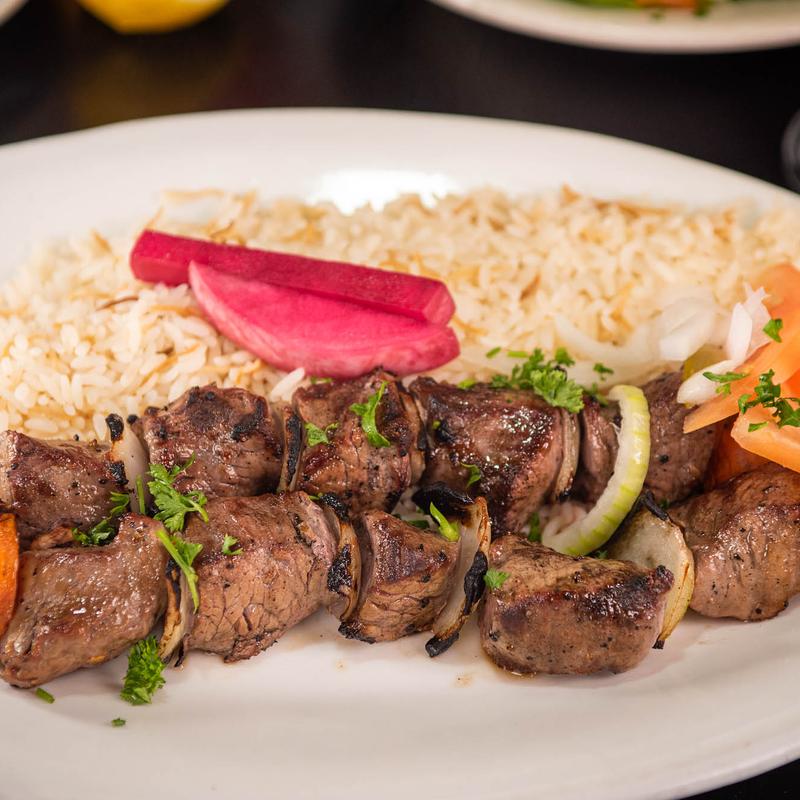 menu item 7 of 11, Shish Kabob