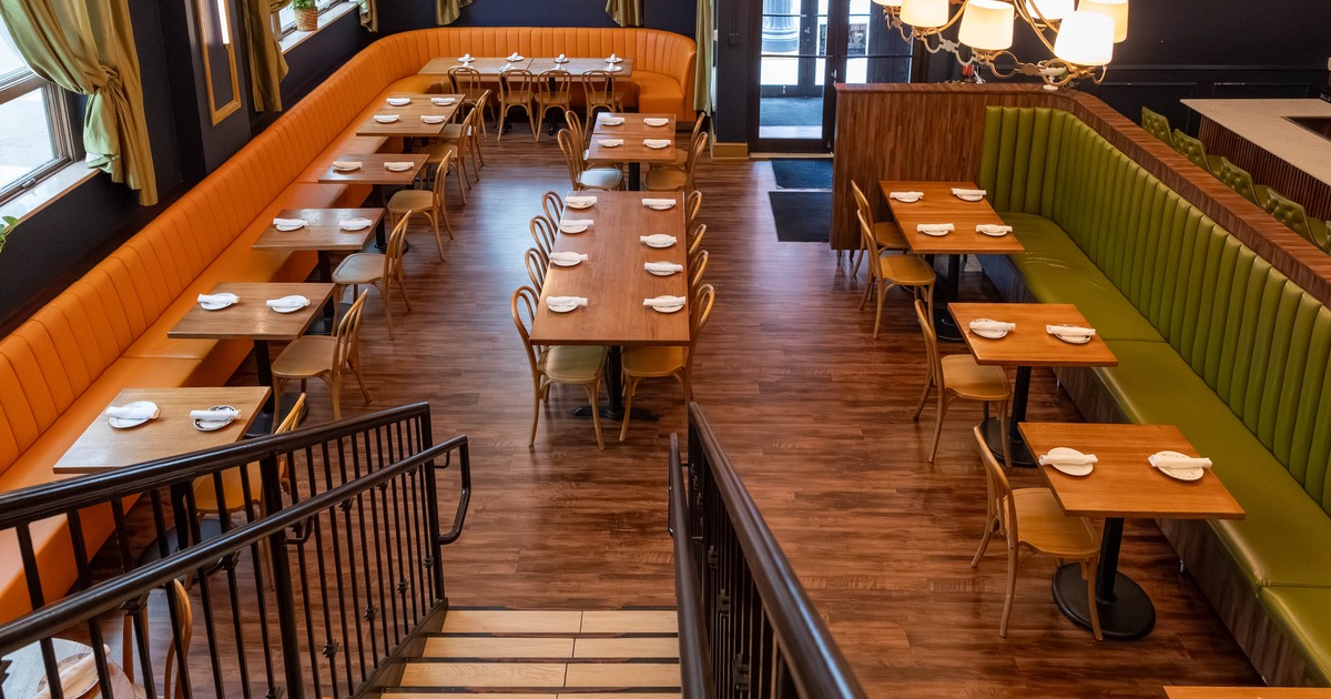 Interior, main dining area