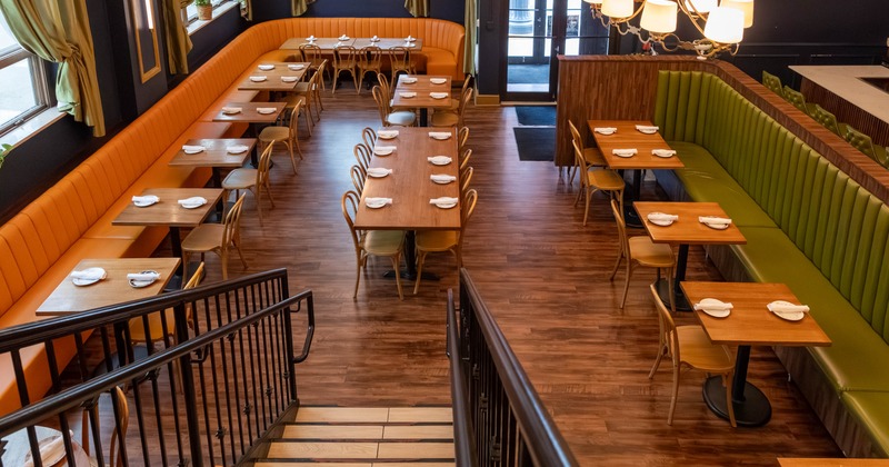 Interior, main dining area