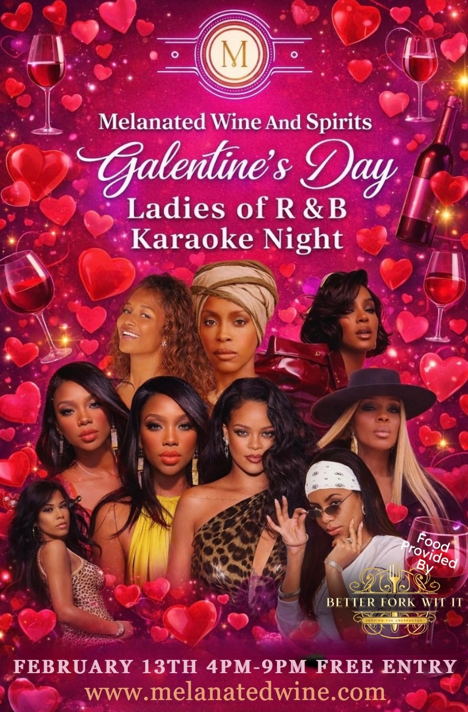 💖 Galentine’s Day: Ladies of R&B Karaoke Night event photo