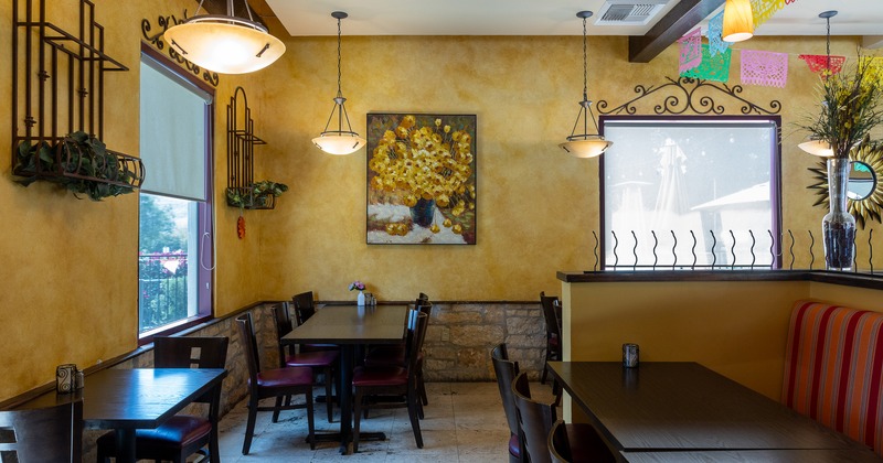 Interior, dining area