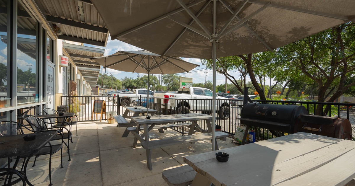 Exterior, seating place on patio