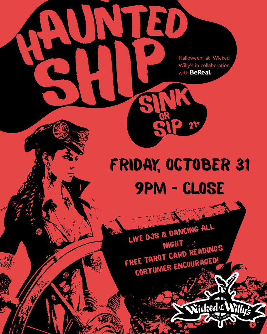 HAUNTED SHIP: SINK OR SIP event photo