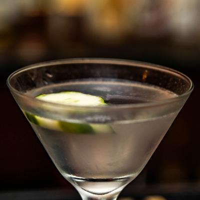 Cucumber Martini.