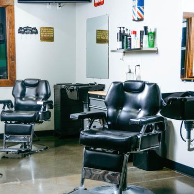Barber shop chairs