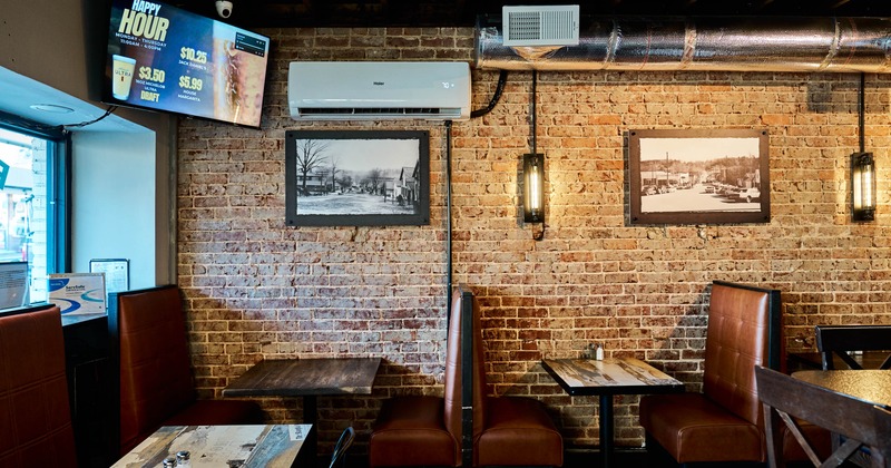 Interior, main dining area