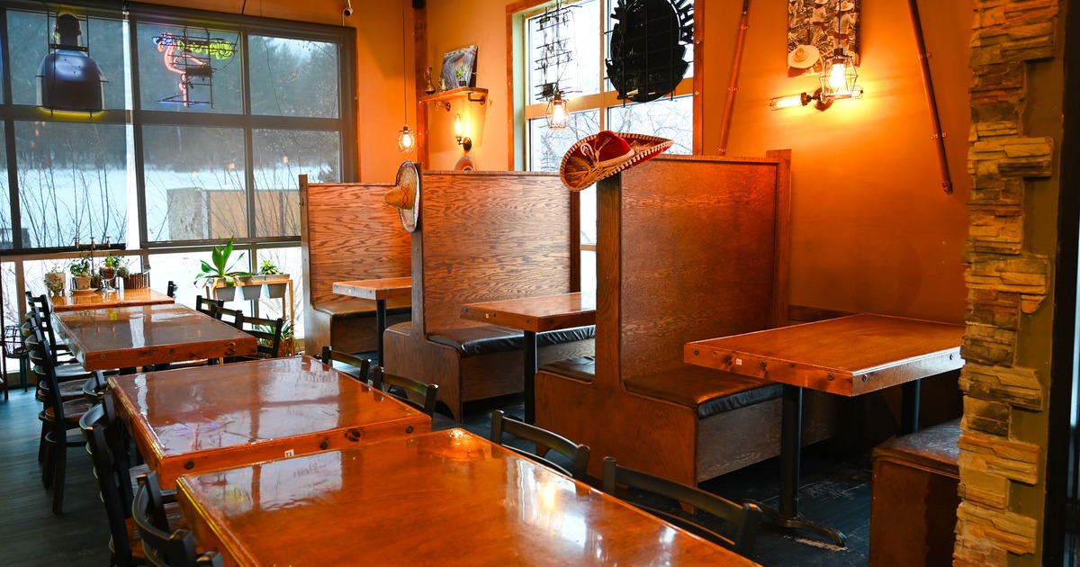 Interior, dining area