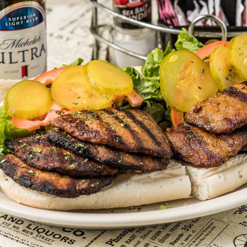 Double-Meat Hot  Sausage Po'boy photo