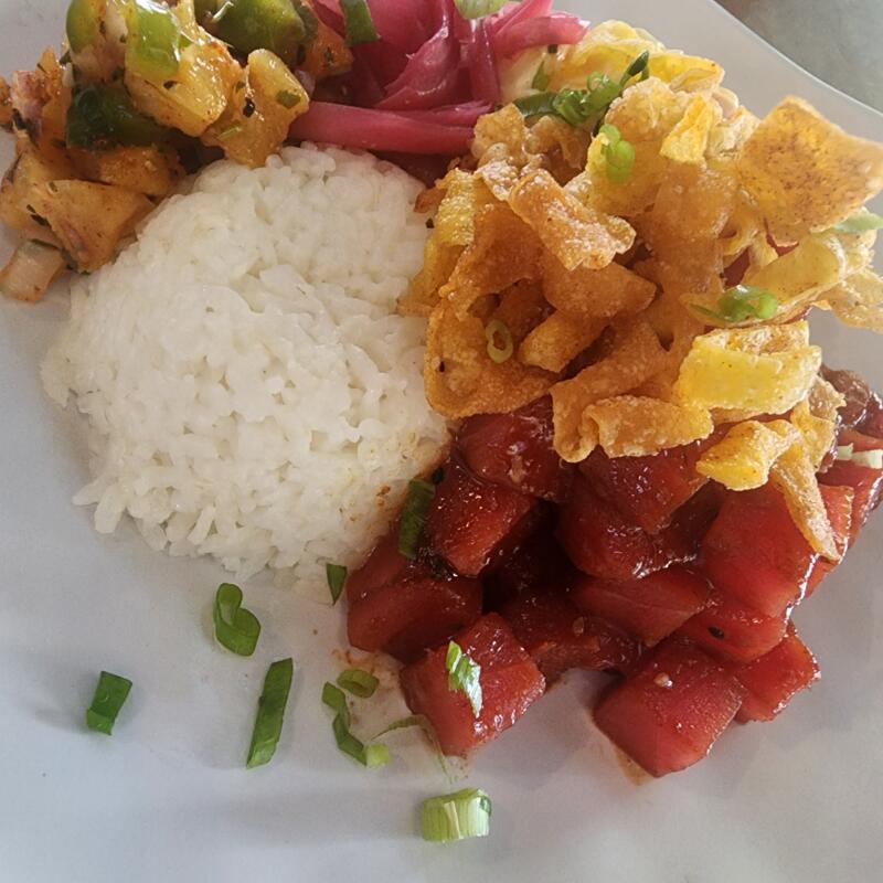Ahi Tuna Poke Plate photo