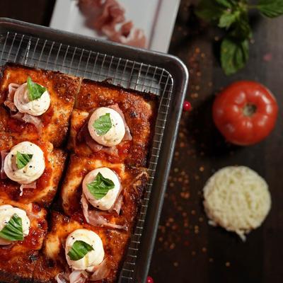 The Tiger King pizza.