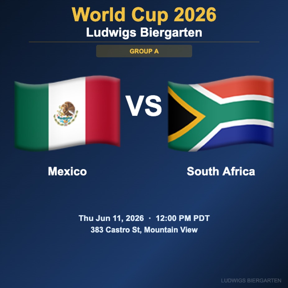 World Cup 2026: 🇲🇽 Mexico vs 🇿🇦 South Africa | Group A event photo