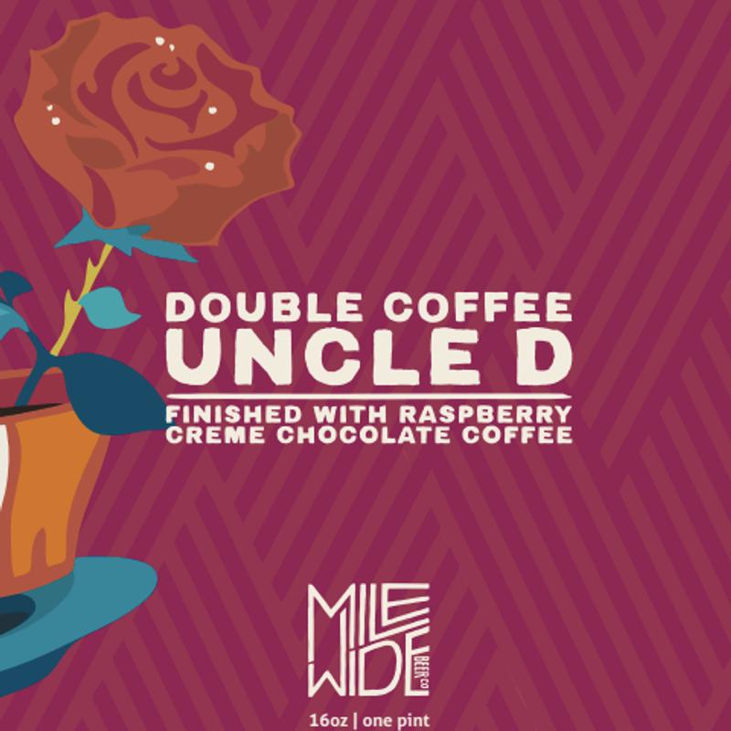 Double Coffee Uncle Disheveled - Raspberry Creme /draft /canned photo