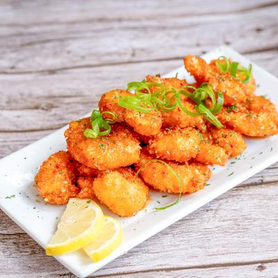 Bang bang shrimp meal.