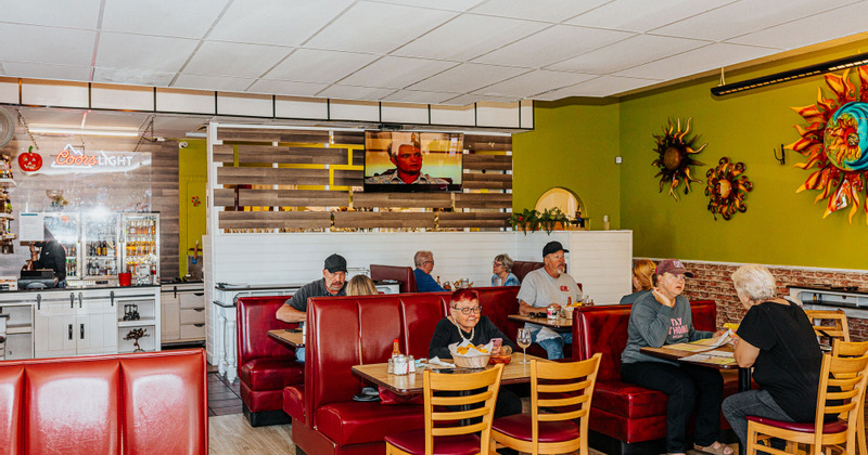 Interior, atmosphere