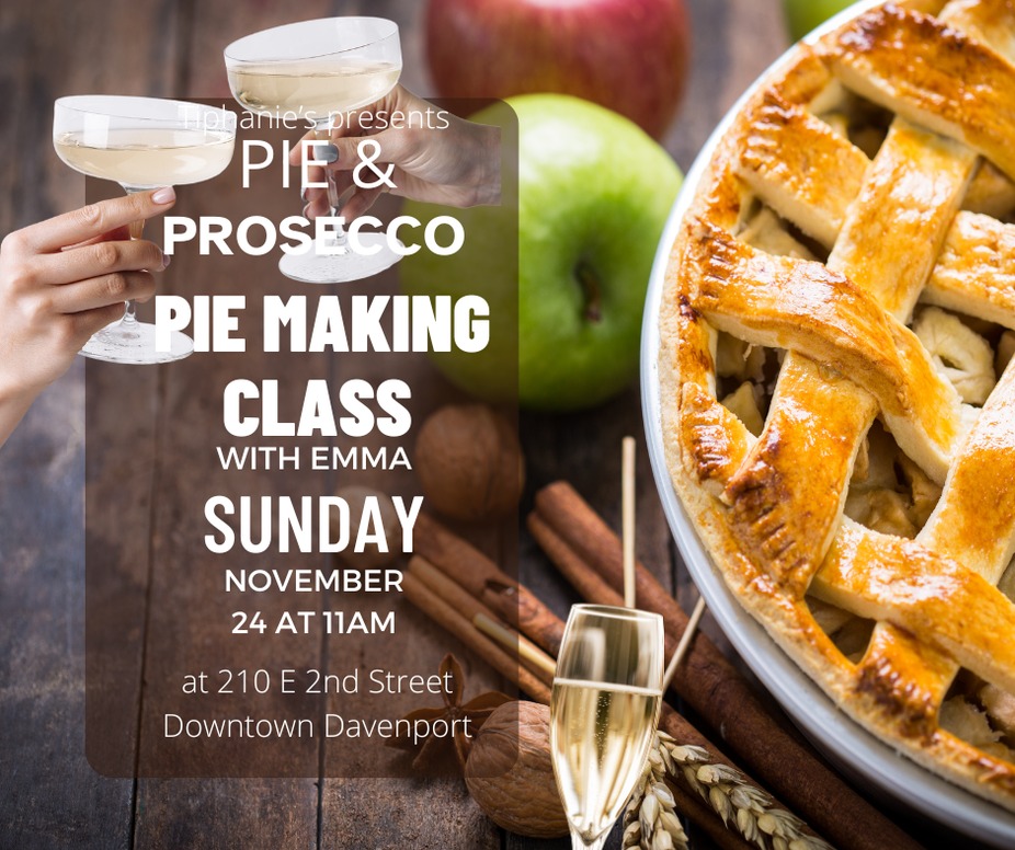 Pie and Prosecco Pie Making Class with Emma event photo