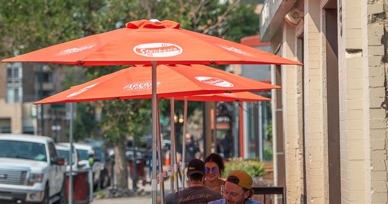 Interior, dining area