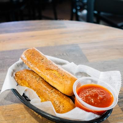 Bosco Sticks, served with dip.