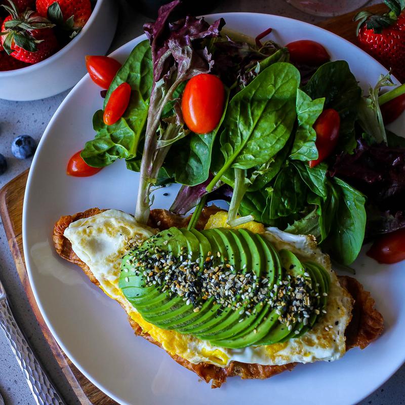 Avocado Fresh Croffle photo