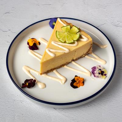 Piece of Homemade Key Lime Pie.