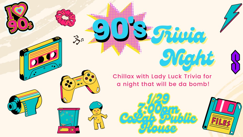 90's Trivia with Lady Luck Trivia event photo