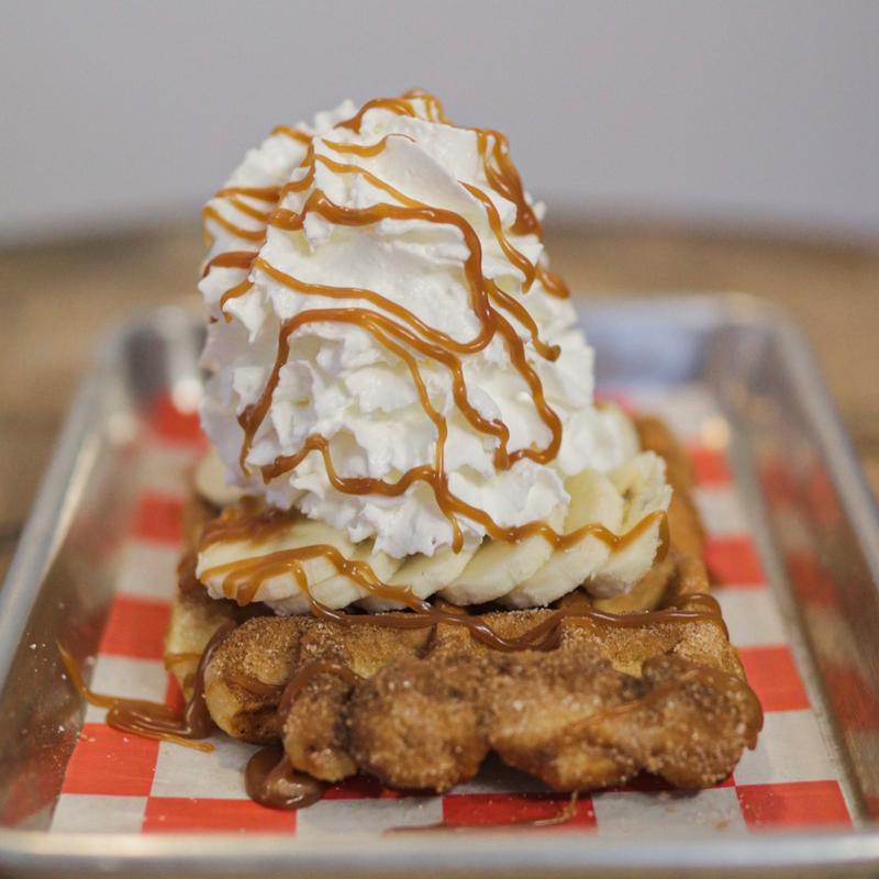 Banana Churro Con Caramel photo