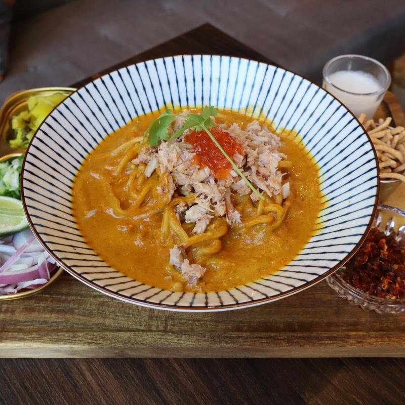 menu item 12 of 19, Khao-Soi Crab & Caviar