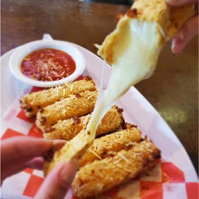 Mozzarella sticks restaurant sports bar roanoke texas.