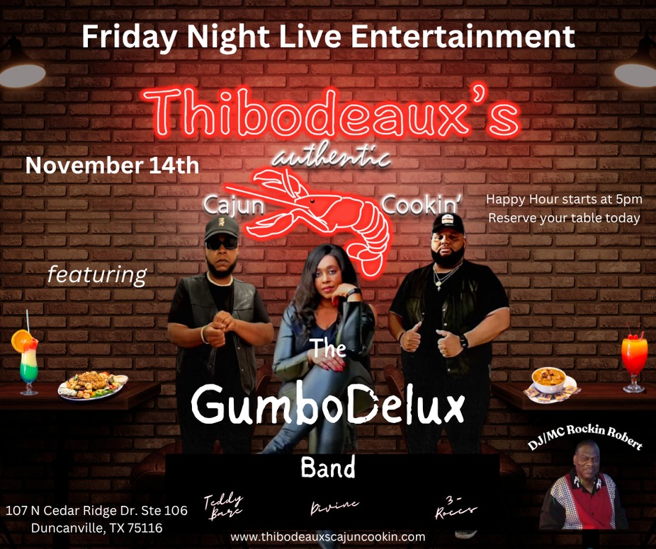 Live Entertainment Featuring The GunboDelux Band event photo