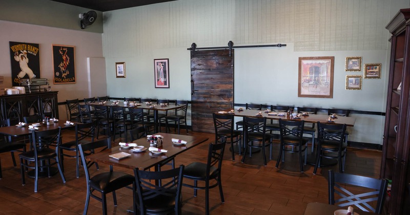 Restaurant dining area