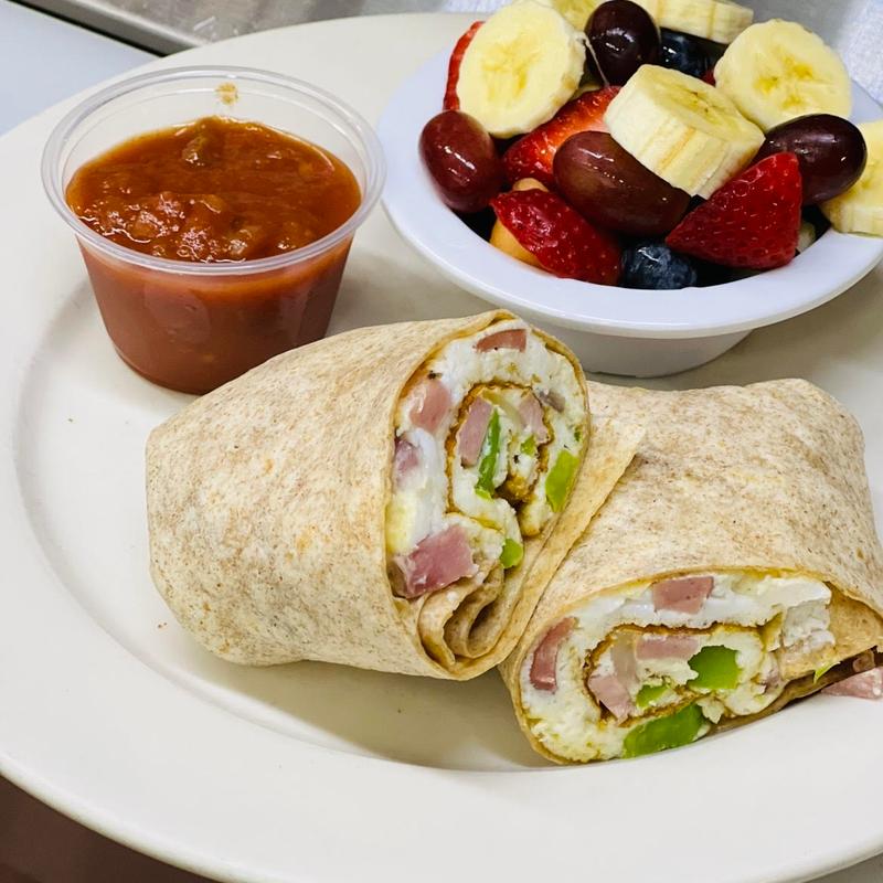 menu item 9 of 38, Breakfast Burrito