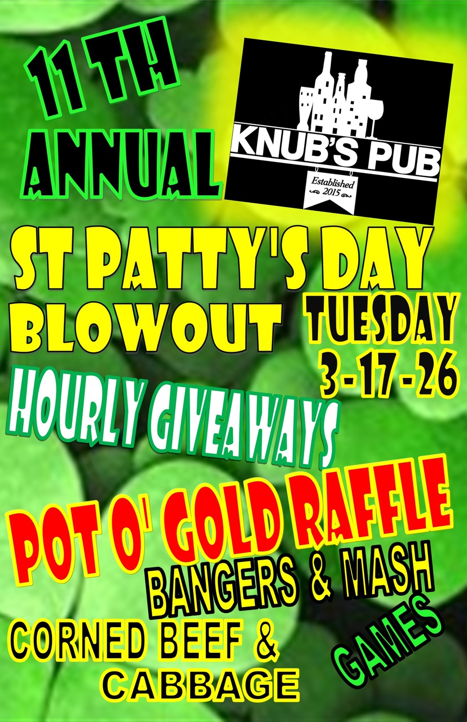 St. Patrick's Day Blowout event photo