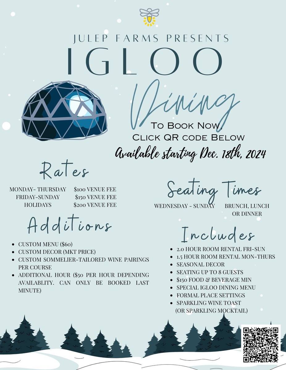 IGLOO DINING! event photo