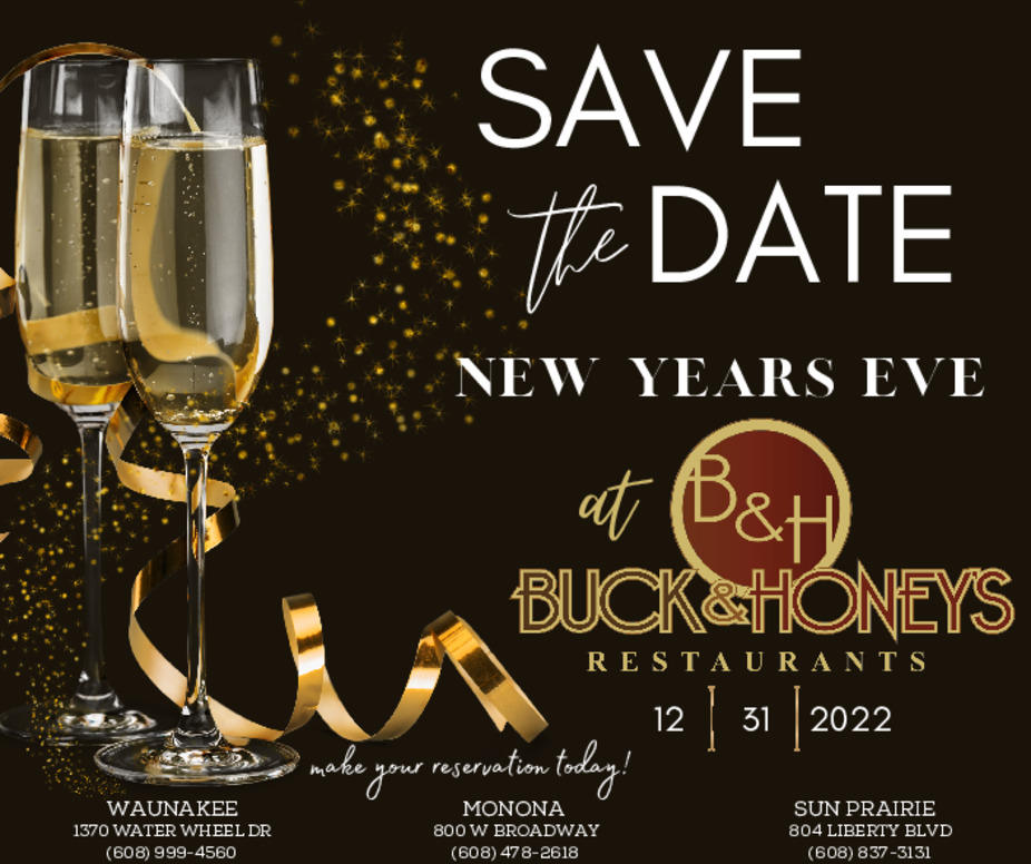 New Years Eve at Buck & Honey's event photo