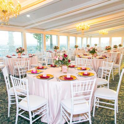 Spacious dining area.