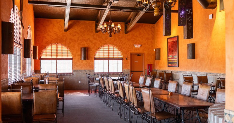 Interior, seating area