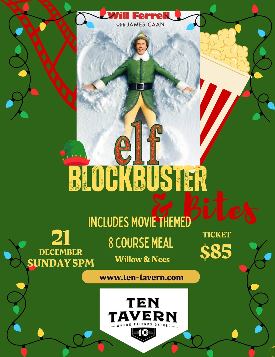 Blockbuster & Bites- Elf event photo