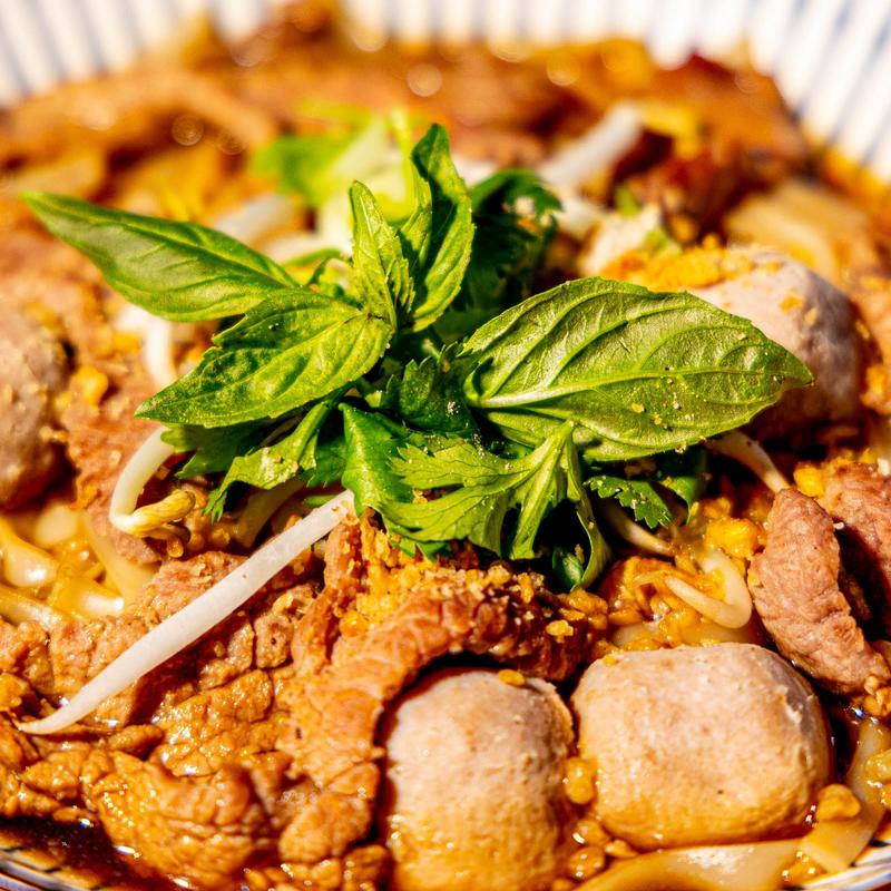 menu item 18 of 30, Thai Boat Noodle