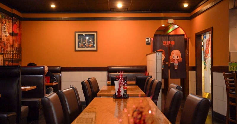 Interior, dining area