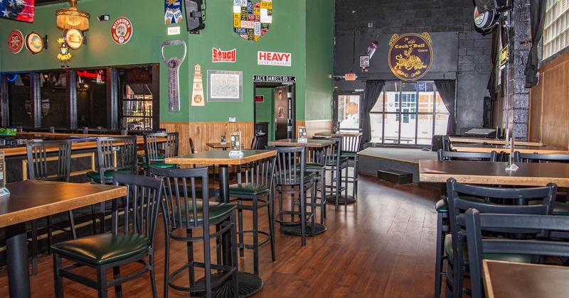 Interior, seating area