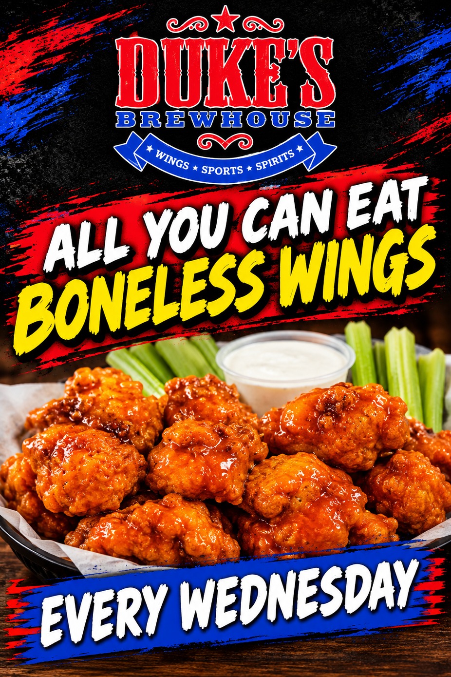 AYCE Boneless Wings event photo
